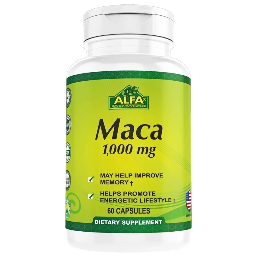 Maca 1000MG x 60 Cápsulas ALFA