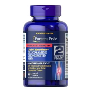 Glucosamina, Condroitina Y Msm De Triple Potencia 90 Tab