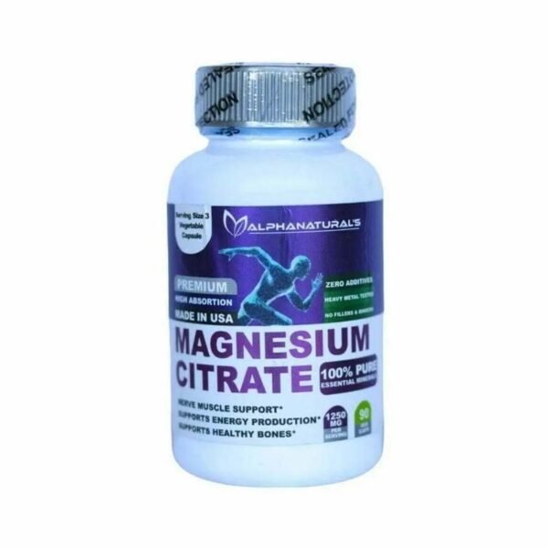 Citrato Magnesio x 90 Cápsulas ALPHA NATURALS - Image 2