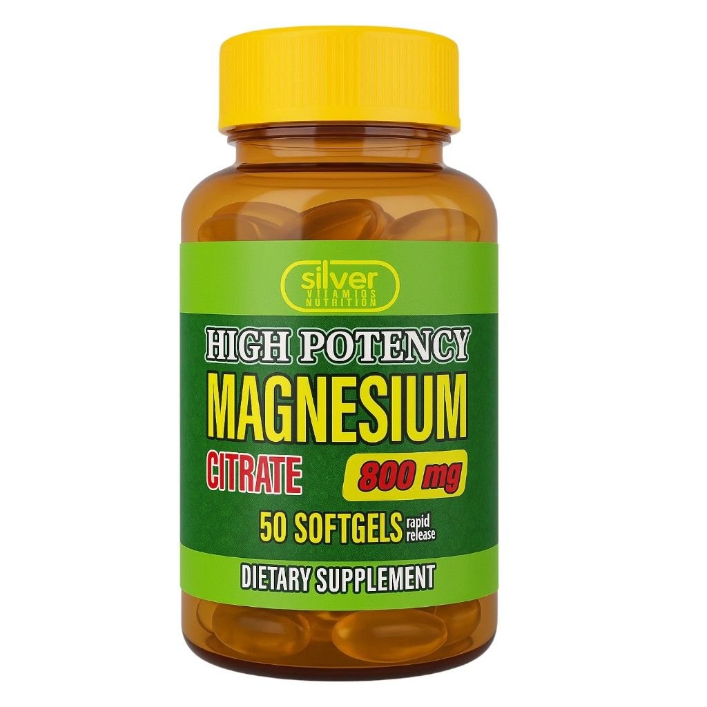 Magnesium Citrate 800 mg – Silver Vitamins