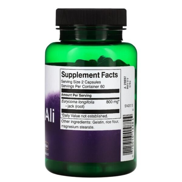 Tongkat Ali 120 Cápsulas Swanson | Natural 800mg - Image 2