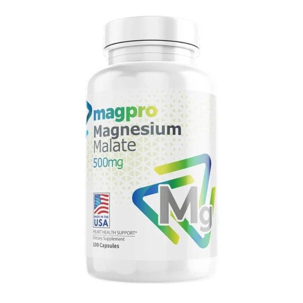 Magnesio Malato 500 mg MagPro x 100 Cápsulas